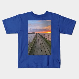 Sunrise Portrait Kids T-Shirt